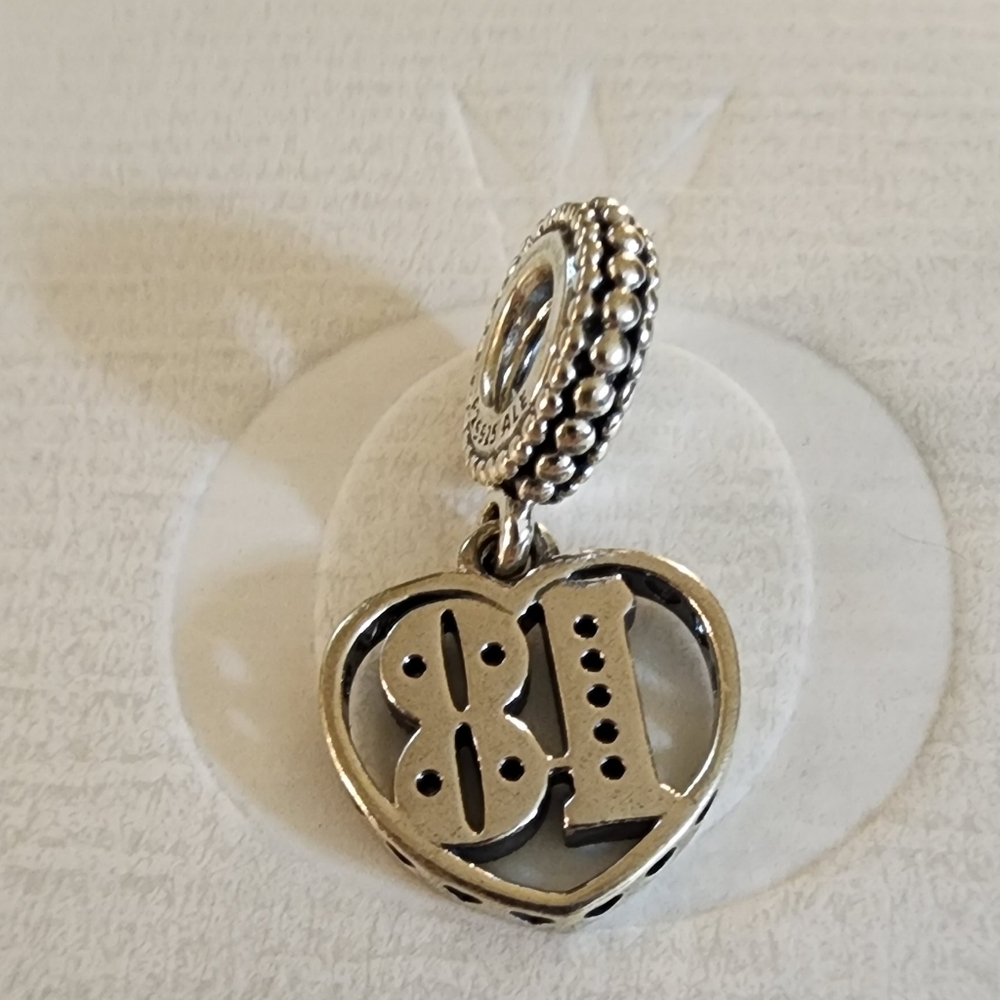 Pandora 18th Celebration Dangle Charm - Picture 6 of 7